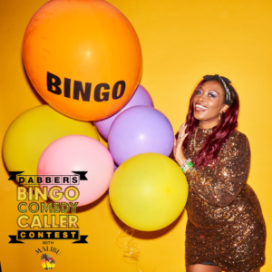 Dabbers Bingo Comedy Caller Contest Title image